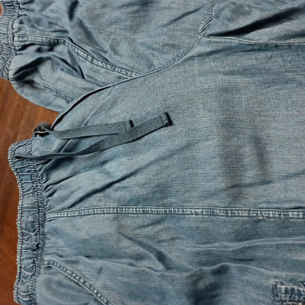 Velvet Heart Light Blue Chambray Pull-On Jeans